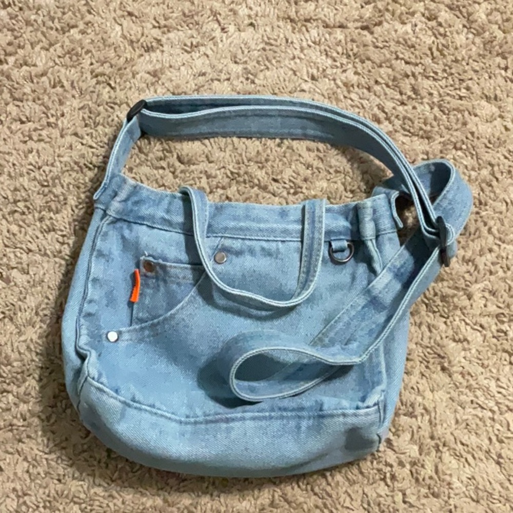Denim Shoulder Bag